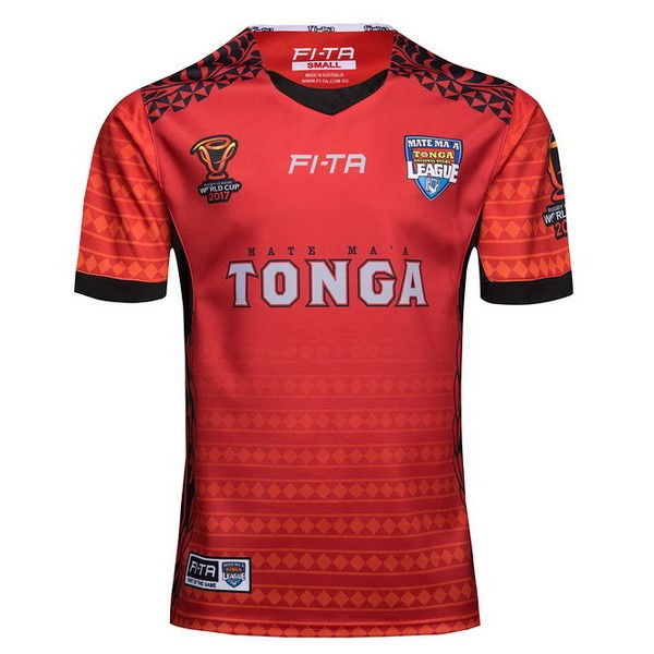 Camiseta Tonga RLWC 1ª 2017-2018 Rojo